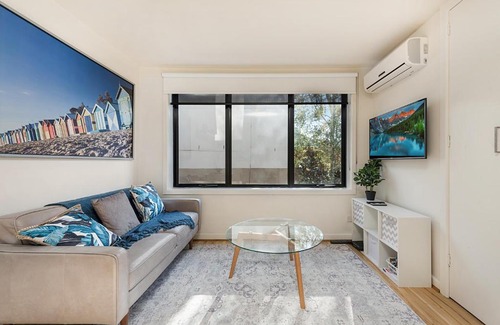 Richmond Apartamento | Cosy 1-Bed Unit near MCG and AAMI Park
