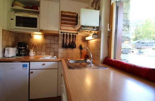 Lanslevillard Apartamento | Acogedor apartamento 4 pers con balcón y WIFI a pie de pistas