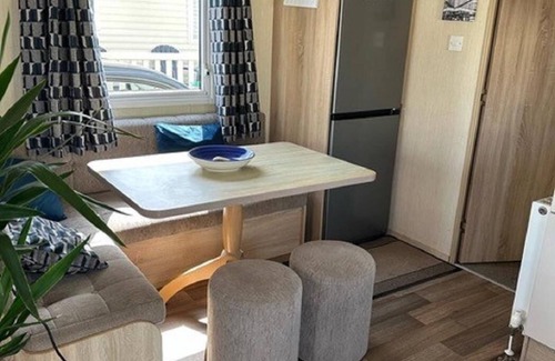 Kessingland Casa | Cosy 6 berth caravan with side decking at Kessingland Beach, Suffolk ref 90031SV