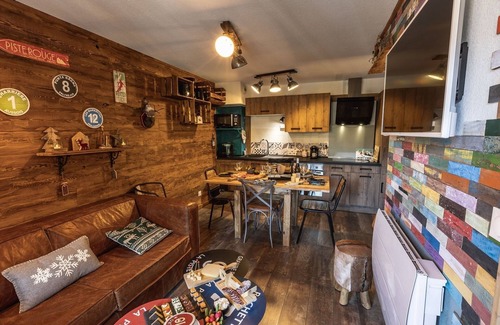 Valfrejus Apartamento | Cozy apartment 4/6 pers Valfréjus Labeled 5 peaks-Wifii