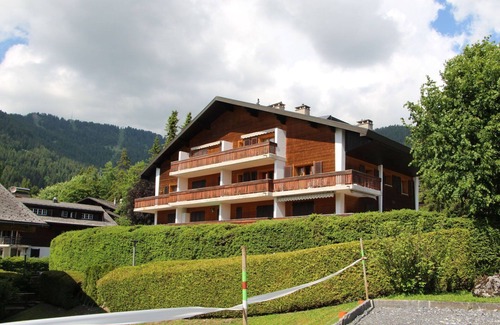 Villars-sur-Ollon Apartamento | Acogedor apartamento para 2 personas con WIFI, TV, balcón, mascotas permitida y aparcamiento