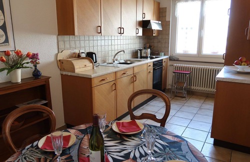 Fribourg Apartamento | Hermoso apartamento para 4 personas con WIFI, TV y patio