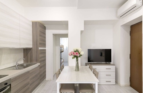 Garbatella Apartamento | Bonito apartamento para 4 personas con WIFI, A/C y TV