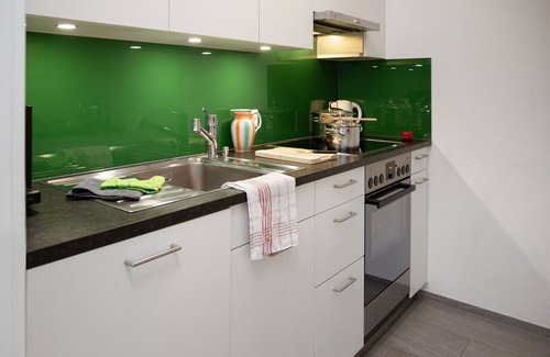 Falera Apartamento | Hermoso apartamento para 5 personas con WIFI, piscina, TV, balcón y vista panorámica