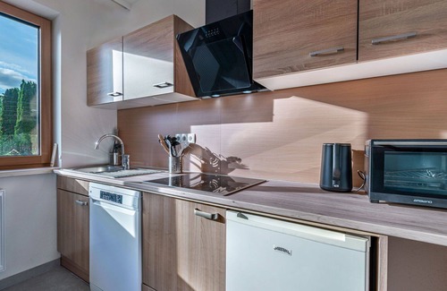 Feldkirchen in Kaernten Apartamento | Bonito apartamento para 6 personas con WIFI, TV y balcón
