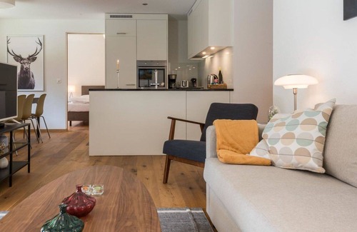 Saas-Balen Apartamento | Bonito apartamento para 7 personas con WIFI, TV, balcón y mascotas permitida