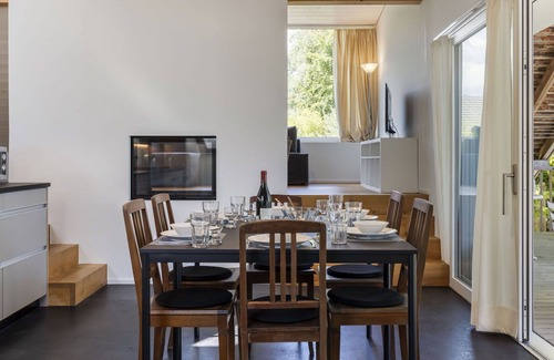Chatel-Saint Denis Apartamento | Precioso apartamento para 6 personas con WIFI, patio y mascotas permitida