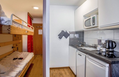 Tignes Apartamento | Precioso apartamento para 4 personas con WIFI, TV, balcón y vista panorámica