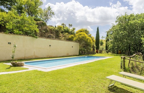 Radicondoli Apartamento | Precioso apartamento con WIFI, A/C, piscina, TV, balcón, vista panorámica y aparcamiento