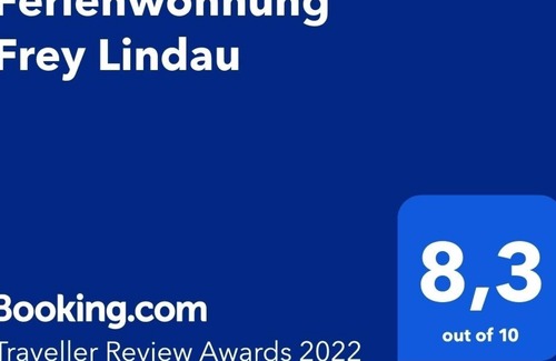 Bad Schachen Apartamento | Cosy Apartment "Frey Lindau" with Wi-Fi, Balcony & Garden; Parking Available