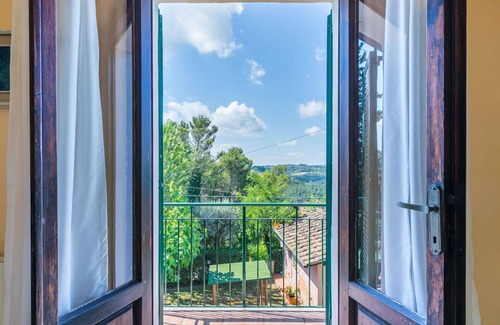 San Miniato Villa | Bonito apartamento en villa con piscina, TV, patio, mascotas permitida y aparcamiento
