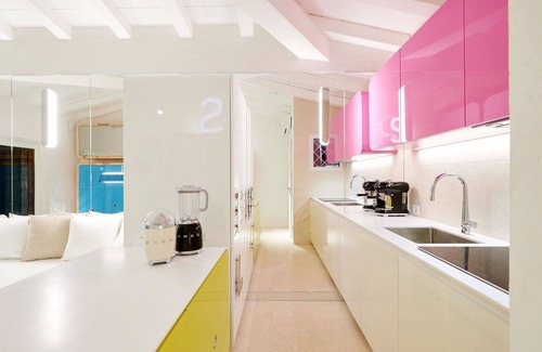 Puntaldia Casa | Precioso apartamento en villa para 8 personas con piscina, A/C, TV, terraza y aparcamiento