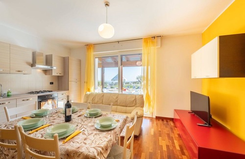 Citta Sant'Angelo Villa | Precioso apartamento en villa para 4 personas con piscina, WIFI, A/C, TV, patio y mascotas permitida