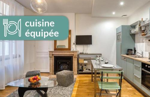Vaise Apartamento | Cosy Appartement Lyon Valmy - parking