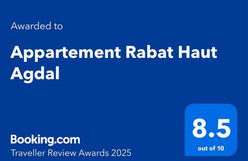 Agdal Apartamento | Cosy Appartement Rabat Haut Agdal