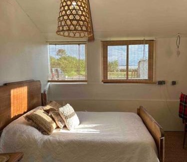 Mimizan Chalet De Esquí | Cosy Cabane Boise solaire, Balneo bath et toilette seche a la Ferme