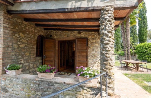 Ponte di Gabbiano Cabaña | Cosy double room in pretty cottage with WiFi and AC in enchanting Monteaperti