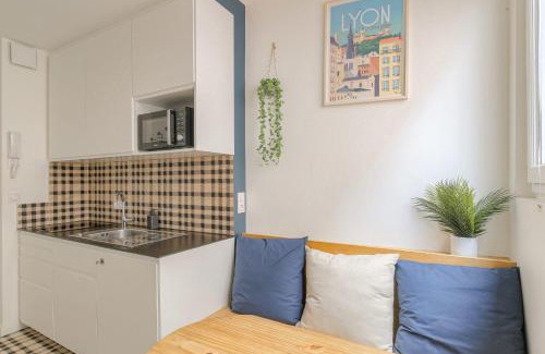 Bellecour - Hotel Dieu Apartamento | Cosy et Calme en hypercentre