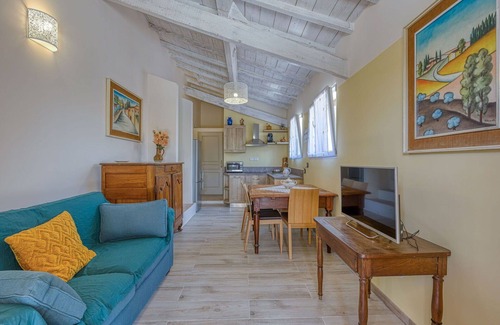 Saint-Laurent-La-Vernede Apartamento | Cosy apartment for 4 people with A/C, pool, WIFI, TV and patio