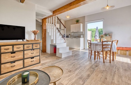 Lamonzie-Saint-Martin Casa | Acogedora casa en el corazón de los viñedos cerca de Bergerac – naturaleza, tranquilidad y escapada en el Périgord Pourpre