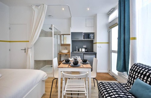 Parc-de-Montsouris Apartamento | cosy independant studio proche gare et jardin