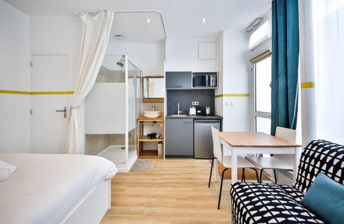 Parc-de-Montsouris Apartamento | cosy independant studio proche gare et jardin