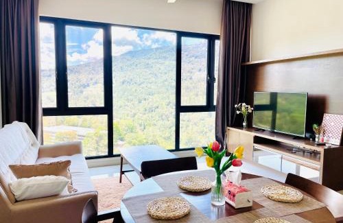 Genting Highlands Apartamento | Cosy Ins Genting view 2 Bedrooms Home at Geo38 Premier Suites with 100mpbs WiFi available