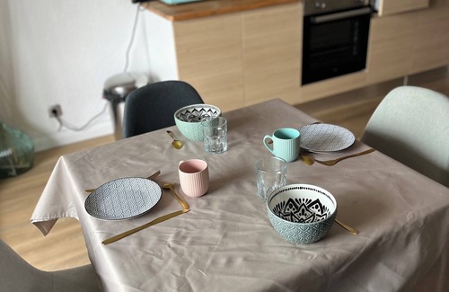Le Grand Large Apartamento | Cosy, modern studio 5 minutes from the beach and all amenities
