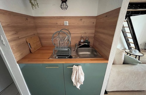 Le Grand Large Apartamento | Cosy, modern studio 5 minutes from the beach and all amenities