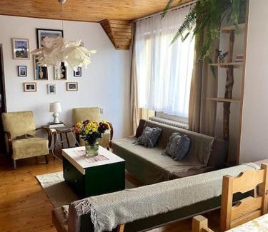 Velka Lomnica Apartamento | Cosy mountain home by the pond