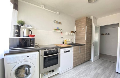 Sablon - Trudaine Apartamento | Cosy, Spacieux 3 Chambres et Espaces de Travail