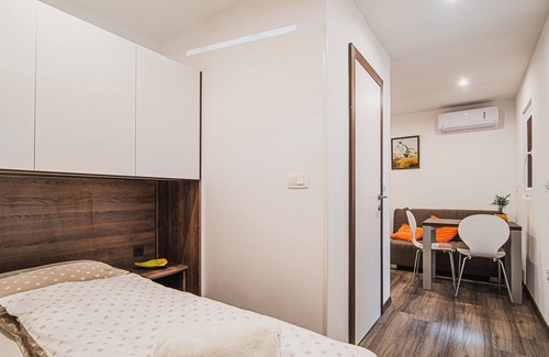 Kobarid Apartamento | Cosy Studio with Terrace and Garden at Soča river