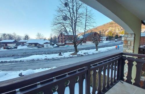 Samoens Apartamento | Cosy T2 au calme, proche centre et skibus, garage souterrain, balcon, TV, équipement complet - FR-1-624-90