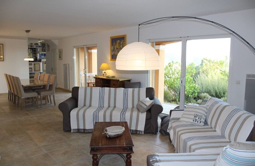 La Londe-les-Maures Villa | Villa Blue Paradou, clasificado 4 *, magnífica vista al mar, piscina climatizada, prox. golf