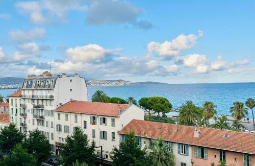 La Californie Apartamento | Cote d’Azur Charm, Studio Apartment with panoramic seaview in Nice