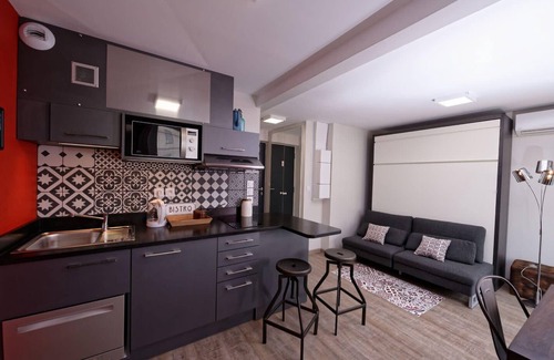 Villette Gare Apartamento | COTE SAÔNE, apart-hotel studio, estación Lyon Part-Dieu