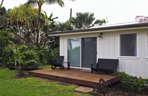 Wainiha Casa | Su cabaña privada frente a la playa en el paraíso! Cabaña # 1 Plumeria TVNC # 1045