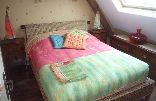 Chateau-Gontier Casa | Cabaña 5 personas con piscina y posibilidad de albergue para 4 personas y sala de recepción