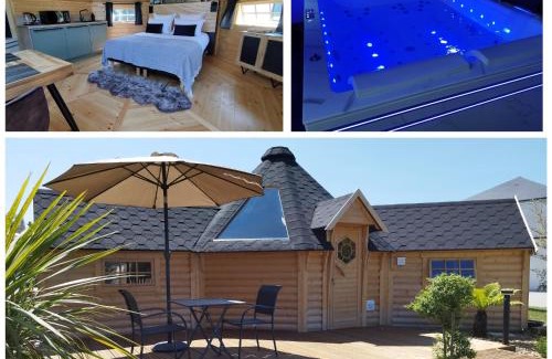 Avranches Casa | Cottage climatisé avec baignoire SPA 2 personnes