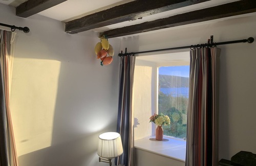 Abereiddy Cabaña | Cerrar Casa de Playa Con Vista al mar
