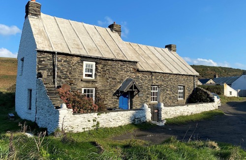 Abereiddy Cabaña | Cerrar Casa de Playa Con Vista al mar