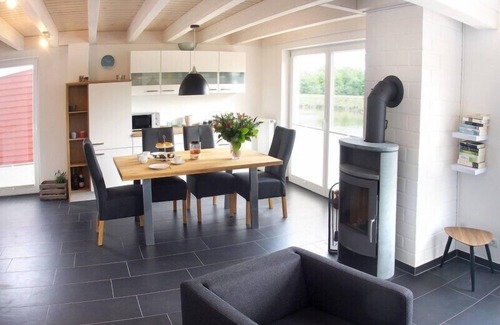 Nordhorn Casa | Casa de campo cerca de la playa, chimenea, sauna, hidromasaje, Wi-Fi incl.