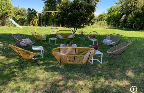 Mauguio Cabaña | Cottage de Charme - Sleeps 8 - Park 2000 m2 - Barbecue - Pony Club - Kayak