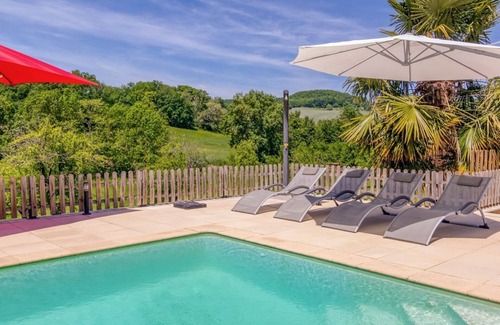 Castelmoron-sur-Lot Villa | Cottage Des Cedres - Tres Habitaciones Villa, Capacidad 6