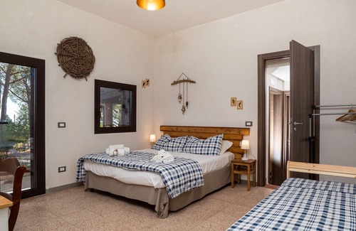 Nicolosi Cabaña | Cottage 'Etna Country Home' with Sea View, Wi-Fi and Air Conditioning