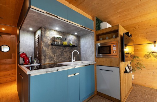 Sainte-Croix-aux-Mines Cabaña | Rural-Baño privado-Little Coccinelle 4p