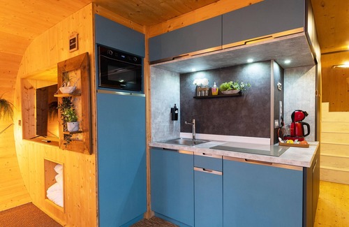 Sainte-Croix-aux-Mines Cabaña | Rural-Baño privado-Little Coccinelle 4p