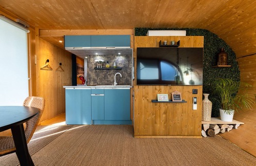 Sainte-Croix-aux-Mines Cabaña | Rural-Baño privado-Little Coccinelle 4p