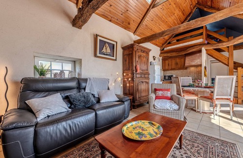 Guiclan Casa | Casita de campo 'Gîte Calme Avec Jardin Et Terrasse' con terraza privada, jardín privado y Wi-Fi