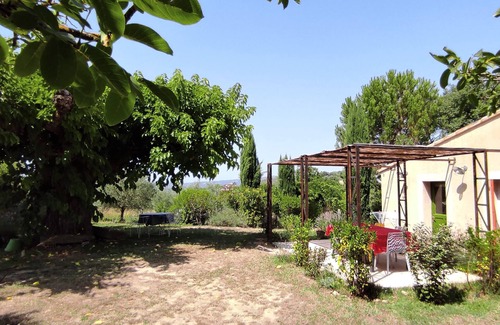 Entrechaux Cabaña | Casa rural 'Gîte Lavande' con vistas a la montaña, Wi-Fi y aire acondicionado